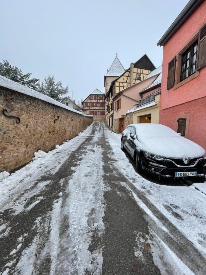 Gite Au Coeur Des Remparts-Parking Facile Turckheim Exteriör bild